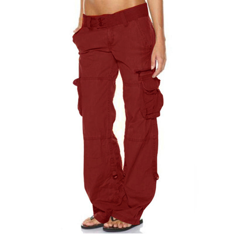 🔥Women's Vintage Wide Leg Cargo Pants👖