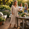 Lightweight Midi Dress with Pockets