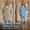 Loose Velvet Hooded Cardigan