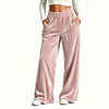 Elegant Velvet Wide-Leg Pants