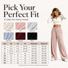 Elegant Velvet Wide-Leg Pants