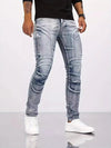 🔥 Urban Rider Jeans™ – Men's Distressed Slim Fit Denim