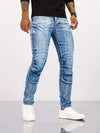 🔥 Urban Rider Jeans™ – Men's Distressed Slim Fit Denim