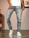 🔥 Urban Rider Jeans™ – Men's Distressed Slim Fit Denim