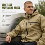 Waterproof Hooded Techwear Jacket