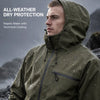 Waterproof Hooded Techwear Jacket