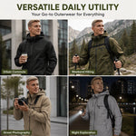 Waterproof Hooded Techwear Jacket