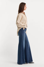 Soft Tech Wide Leg Jeans