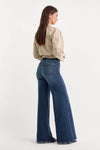 Soft Tech Wide Leg Jeans