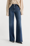 Soft Tech Wide Leg Jeans