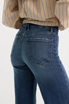 Soft Tech Wide Leg Jeans