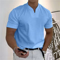 ✨Men Gentlemans Business Short Sleeve Fitness T-shirt