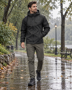 Waterproof Hooded Techwear Jacket
