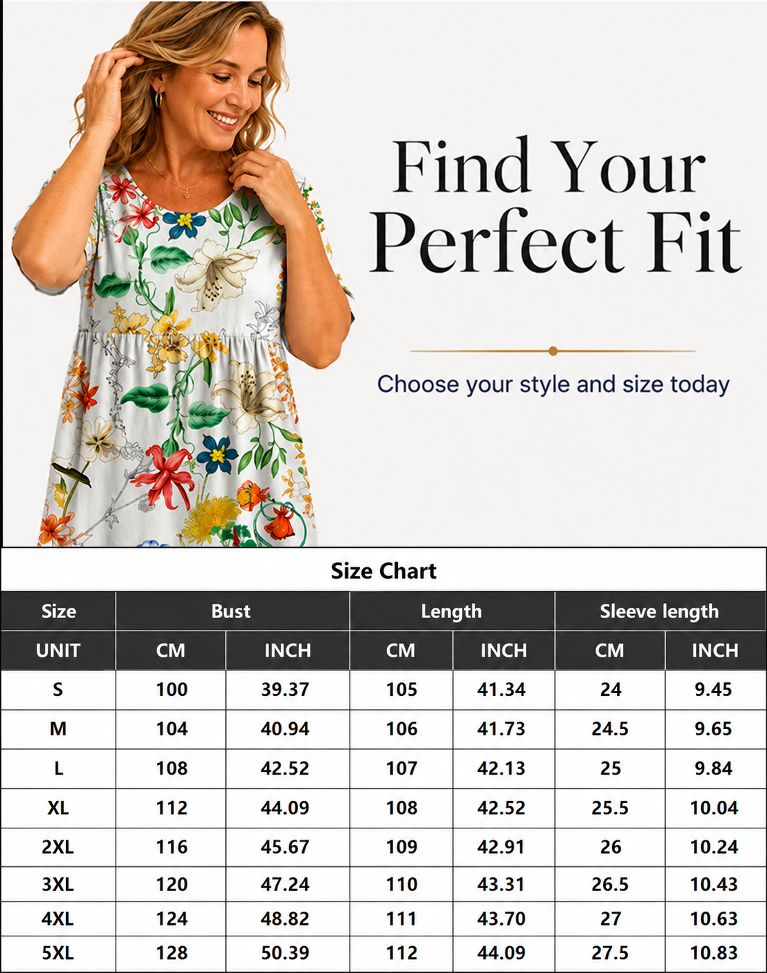 ✨Trending Now 👗 Women's Short Sleeve Printed Dress with Pockets