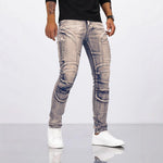 🔥 Urban Rider Jeans™ – Men's Distressed Slim Fit Denim