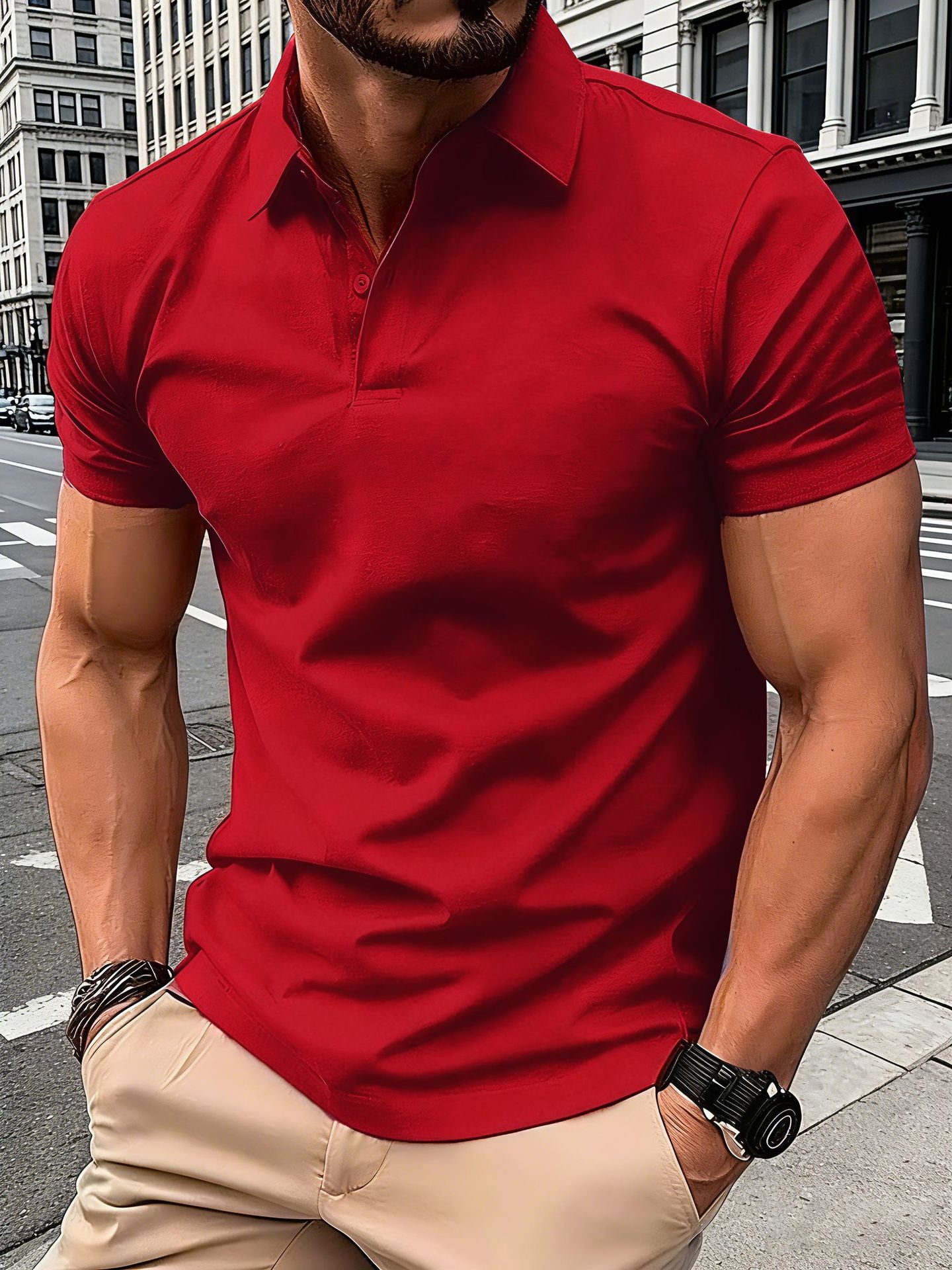 Men's Premium Quick Dry  Polo Shirt