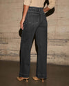 Soft Tech Wide Leg Jeans