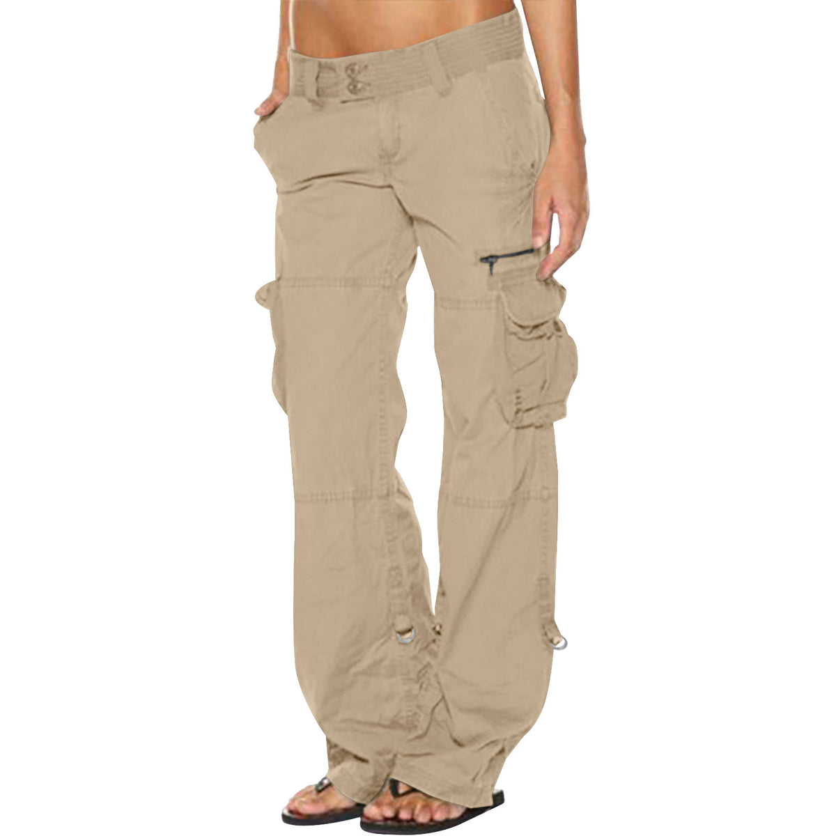 🔥Women's Vintage Wide Leg Cargo Pants👖