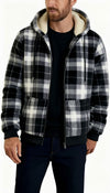Mens Winter Fleece Lined Hoodie Jacket
