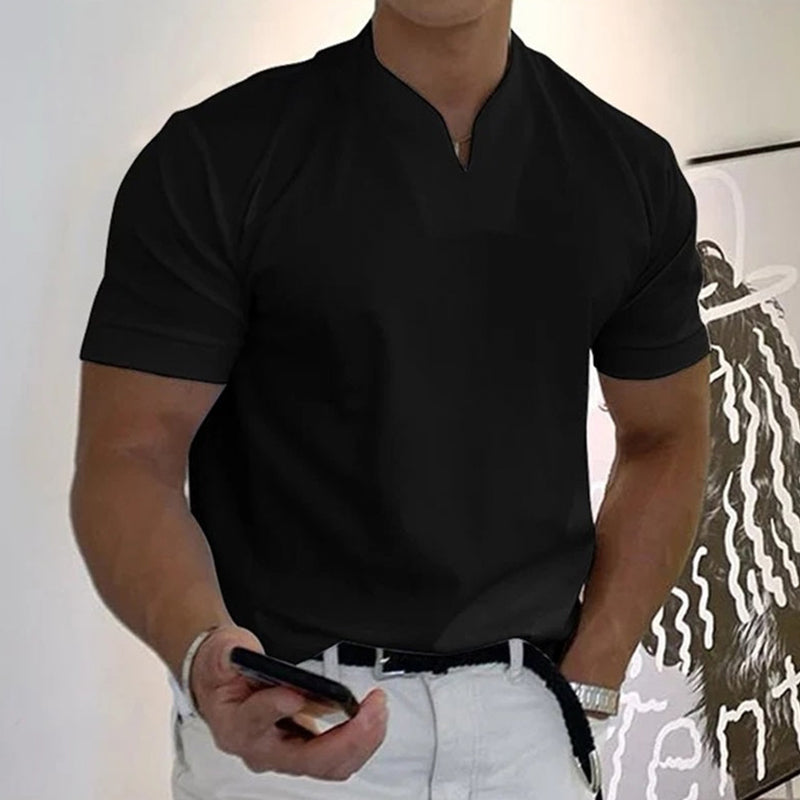 ✨Men Gentlemans Business Short Sleeve Fitness T-shirt