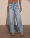 Soft Tech Wide Leg Jeans