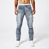 🔥 Urban Rider Jeans™ – Men's Distressed Slim Fit Denim