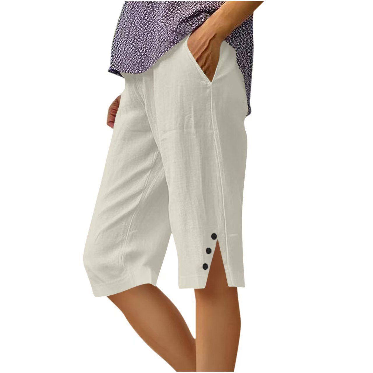🔥Women's  the Perfect-Fit Comfort Capri Pants