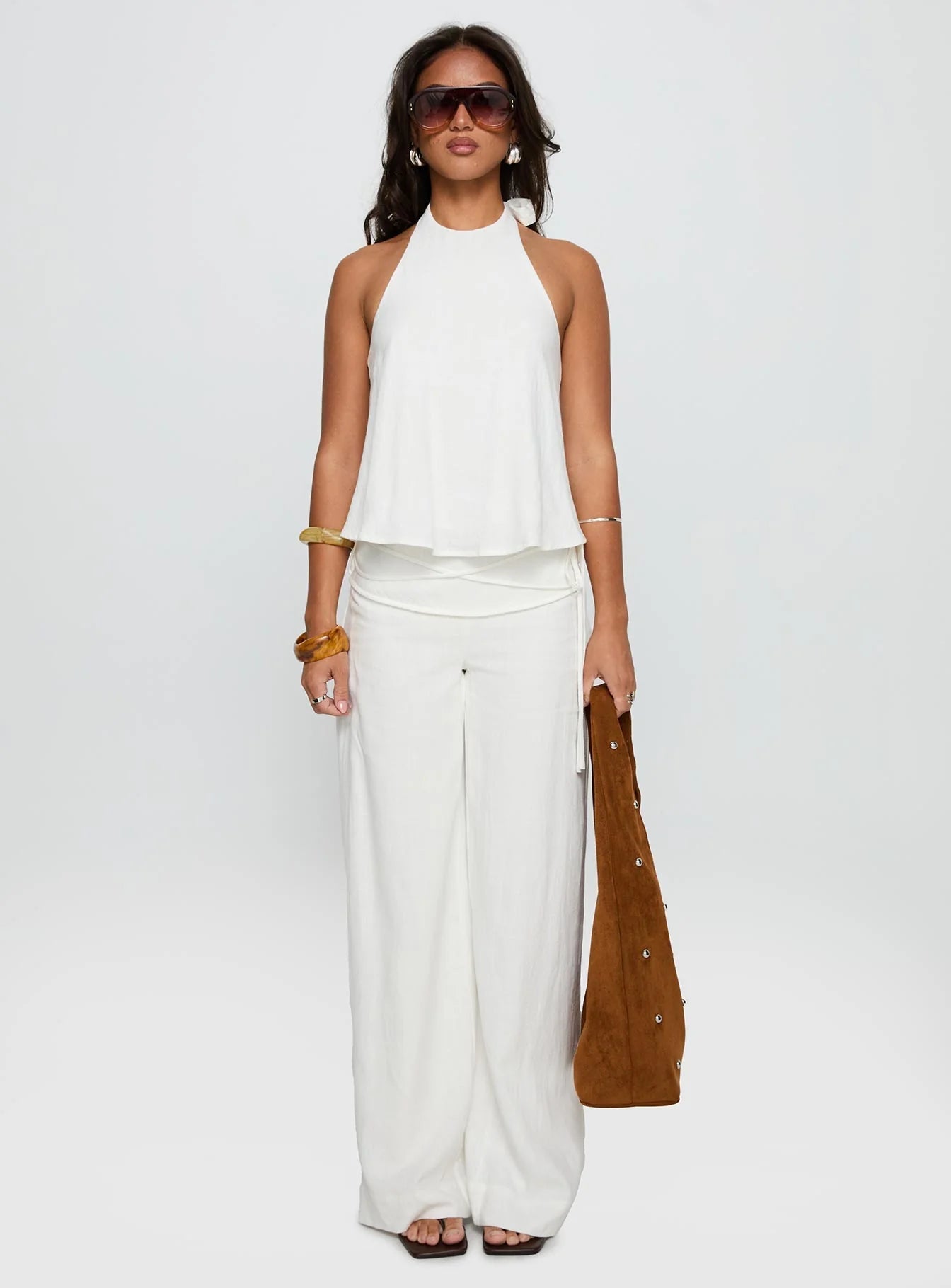 🔥Eluna Linen Wide Pants