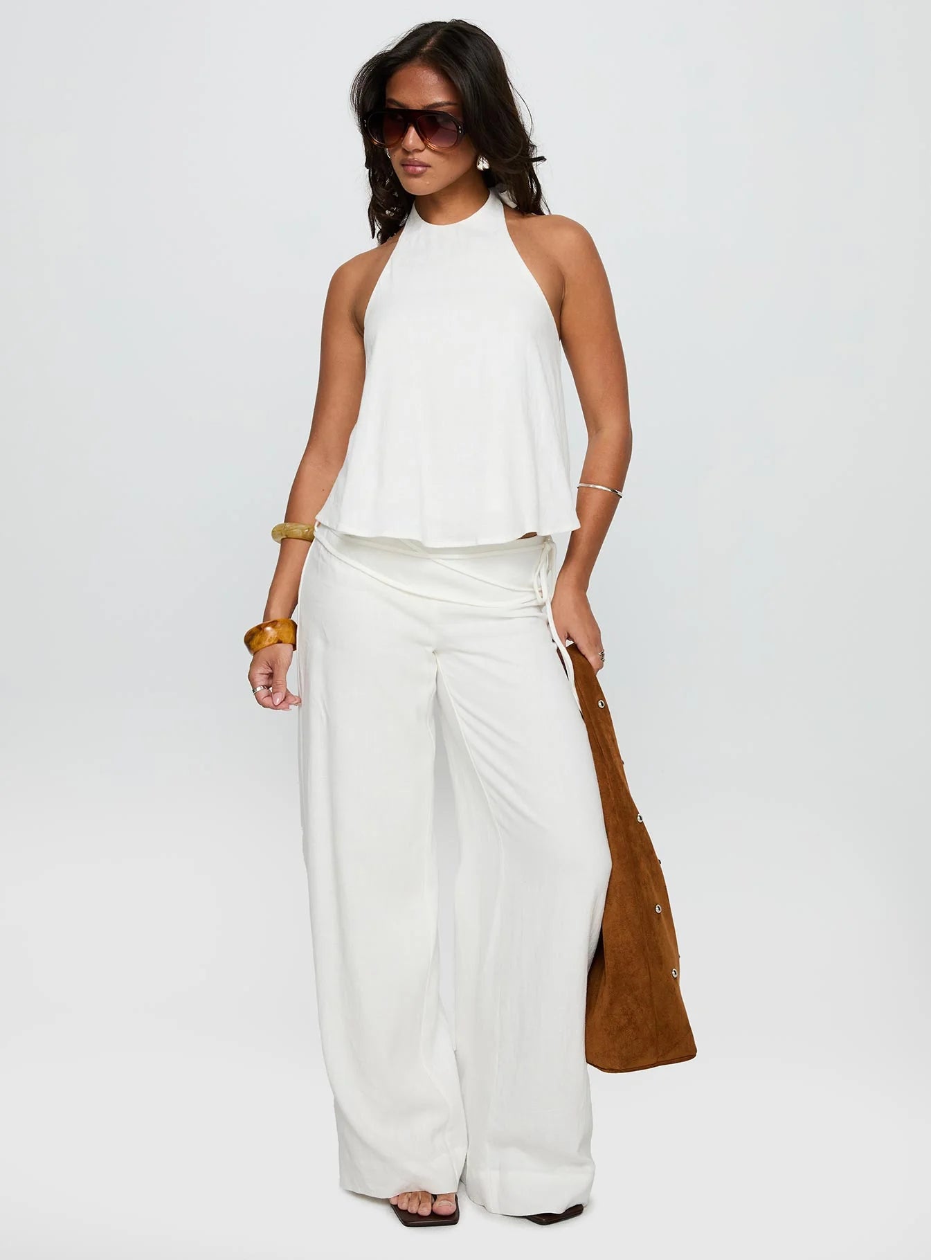🔥Eluna Linen Wide Pants