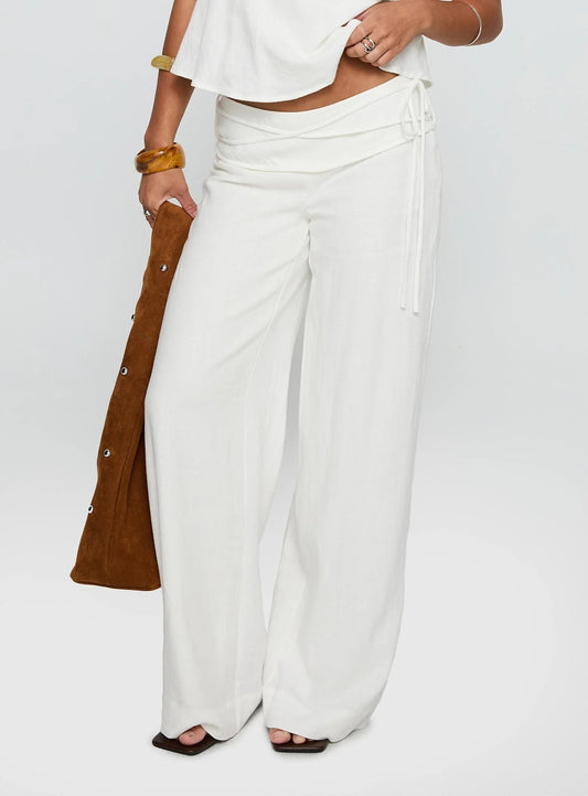 🔥Eluna Linen Wide Pants