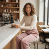 Elegant Velvet Wide-Leg Pants