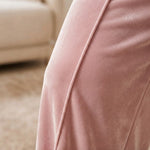 Elegant Velvet Wide-Leg Pants