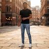 🔥 Urban Rider Jeans™ – Men's Distressed Slim Fit Denim