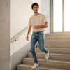 🔥 Urban Rider Jeans™ – Men's Distressed Slim Fit Denim