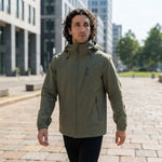 Waterproof Hooded Techwear Jacket